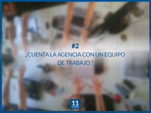 cuenta la agencia con un equipo de trabajo