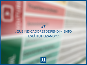 ¿Qué indicadores de rendimiento están utilizando?